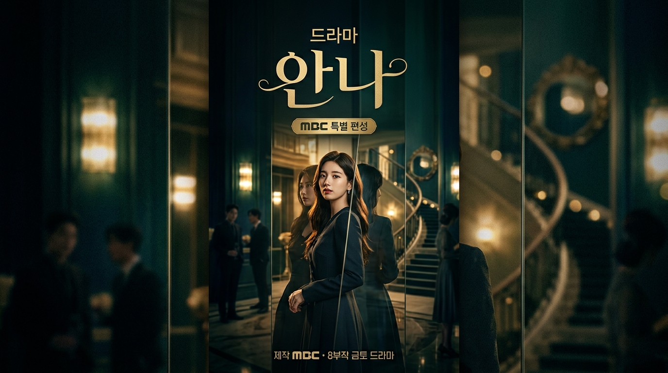 수지 주연 드라마 안나 MBC 특별 편성 커버 이미지