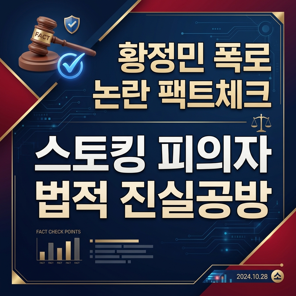 황정민 폭로 논란 팩트체크 커버 이미지