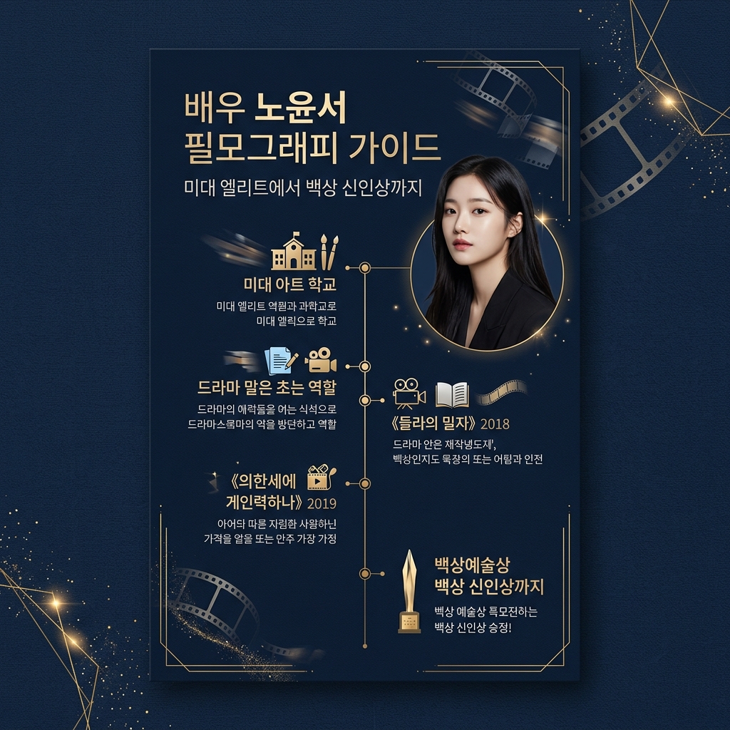배우 노윤서 성장사 및 필모그래피 커버 이미지
